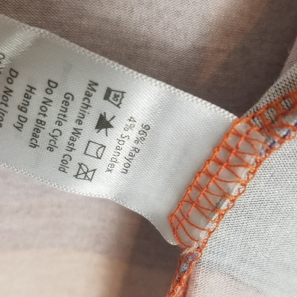 Lularoe striped Joy long open front long cardigan vest - Picture 9 of 9